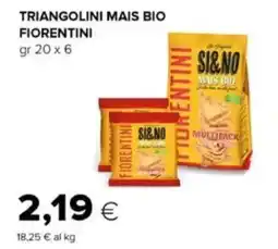 Tigre Triangolini mais bio FIORENTINI offerta
