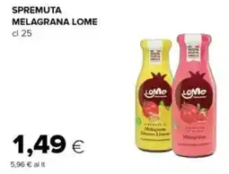 Tigre Spremuta melagrana LOME offerta