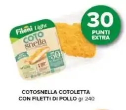 Tigre Fileni cotosnella cotoletta con filetti di pollo offerta