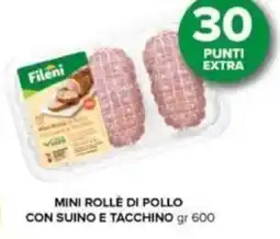 Tigre Mini rollè di pollo con suino e tacchino offerta