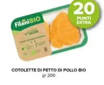 Tigre Fileni cotolette di petto di pollo bio offerta
