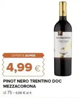 Tigre Pinot nero trentino doc MEZZACORONA offerta