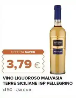 Tigre Vino liquoroso malvasia terre siciliane igp pellegrino offerta