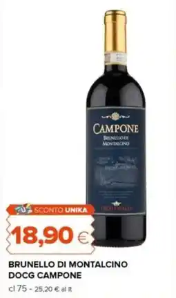 Tigre Brunello di montalcino docg campone offerta