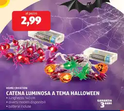 ALDI Home creation catena luminosa a tema halloween offerta