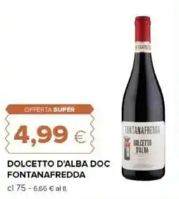 Tigre Dolcetto d'alba doc fontanafredda offerta