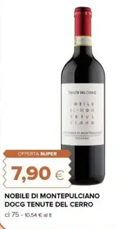 Tigre Nobile di montepulciano docg tenute del cerro offerta