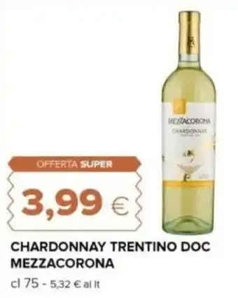 Tigre Chardonnay trentino doc mezzacorona offerta
