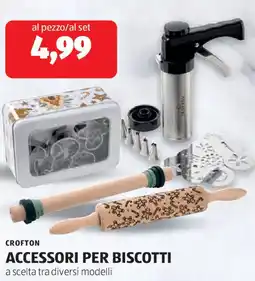 ALDI Crofton accessori per biscotti offerta