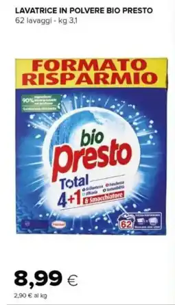 Tigre Lavatrice in polvere bio presto offerta