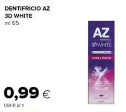 Tigre DENTIFRICIO AZ 3D WHITE offerta