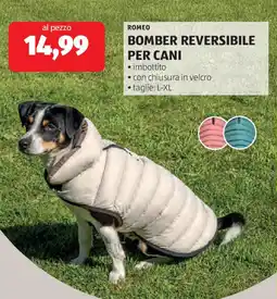 ALDI Romeo bomber reversibile per cani offerta