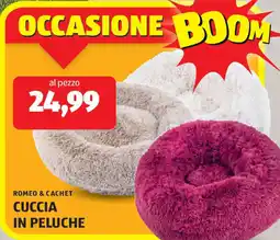 ALDI Romeo & cachet cuccia in peluche offerta