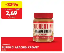 ALDI Fiorentini burro di arachidi creamy offerta