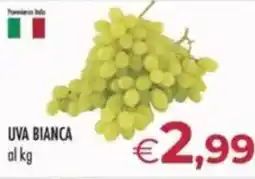 MerSi Supermercati Uva bianca offerta
