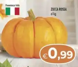 MerSi Supermercati Zucca rossa offerta