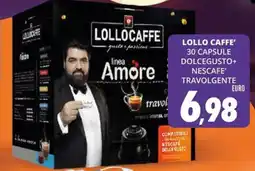 Compri Meglio Lollo caffe' 30 capsule dolcegusto+ nescafe' travolgente offerta