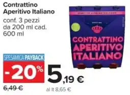 Carrefour Contrattino Aperitivo Italiano offerta