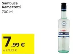 Carrefour Sambuca Ramazzotti offerta