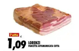 Compri Meglio Lorenzi pancetta affumumicata cotta offerta