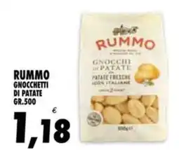 Compri Meglio Rummo gnocchetti di patate offerta