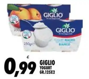 Compri Meglio Giglio yogurt offerta