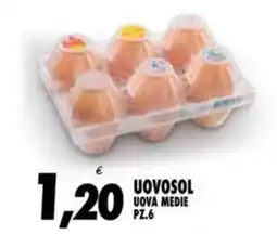 Compri Meglio Uovosol uova medie pz.6 offerta
