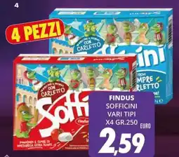 Compri Meglio Findus sofficini offerta