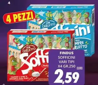 Compri Meglio Findus sofficini offerta