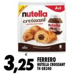 Compri Meglio Ferrero nutella croissant t4 offerta