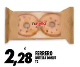 Compri Meglio Ferrero nutella donut t2 offerta