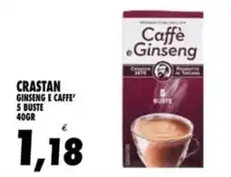 Compri Meglio Crastan ginseng e caffe' 5 buste offerta
