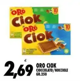 Compri Meglio Oro ciok cioccolato/nocciole offerta