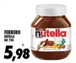 Compri Meglio Ferrero nutella offerta