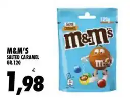 Compri Meglio M&m's salted caramel offerta