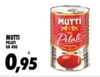 Compri Meglio Mutti pelati offerta