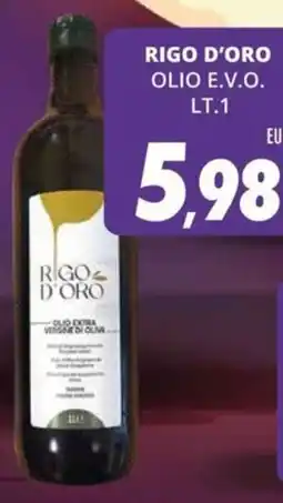 Compri Meglio Rigo d'oro olio e.v.o. offerta