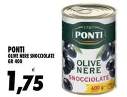 Compri Meglio Ponti olive nere snocciolate offerta