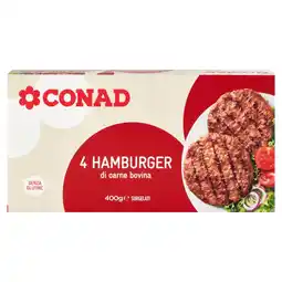 Spazio Conad HAMBURGER CONAD offerta