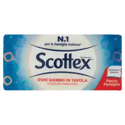 Spazio Conad TOVAGLIOLI MONOVELO SCOTTEX offerta