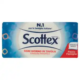 Spazio Conad TOVAGLIOLI MONOVELO SCOTTEX offerta