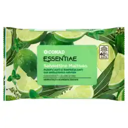 Spazio Conad SALVIETTINE MULTIUSO CONAD ESSENTIAE offerta