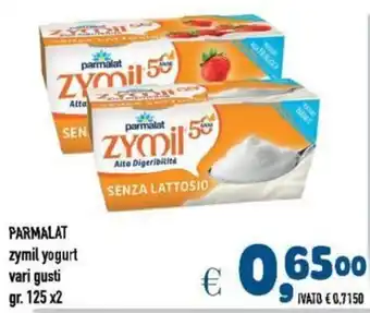 Del Prete Distribuzioni PARMALAT zymil yogurt offerta