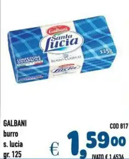 Del Prete Distribuzioni GALBANI burro s.lucia offerta