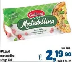 Del Prete Distribuzioni GALBANI mortadellina offerta