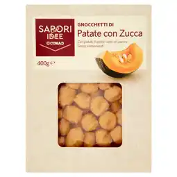 Spazio Conad GNOCCHI DI PATATE O GNOCCHETTI DI PATATE CON ZUCCA SAPORI&IDEE CONAD offerta