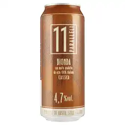 Spazio Conad BIRRA BIONDA 11 PARALLELI offerta