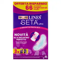 Spazio Conad ASSORBENTI LINES SETA ULTRA offerta