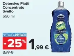 Carrefour Detersivo Piatti Concentrato Svelto offerta