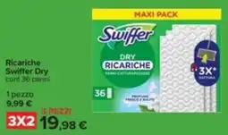 Carrefour Ricariche Swiffer Dry 3 pezzi offerta